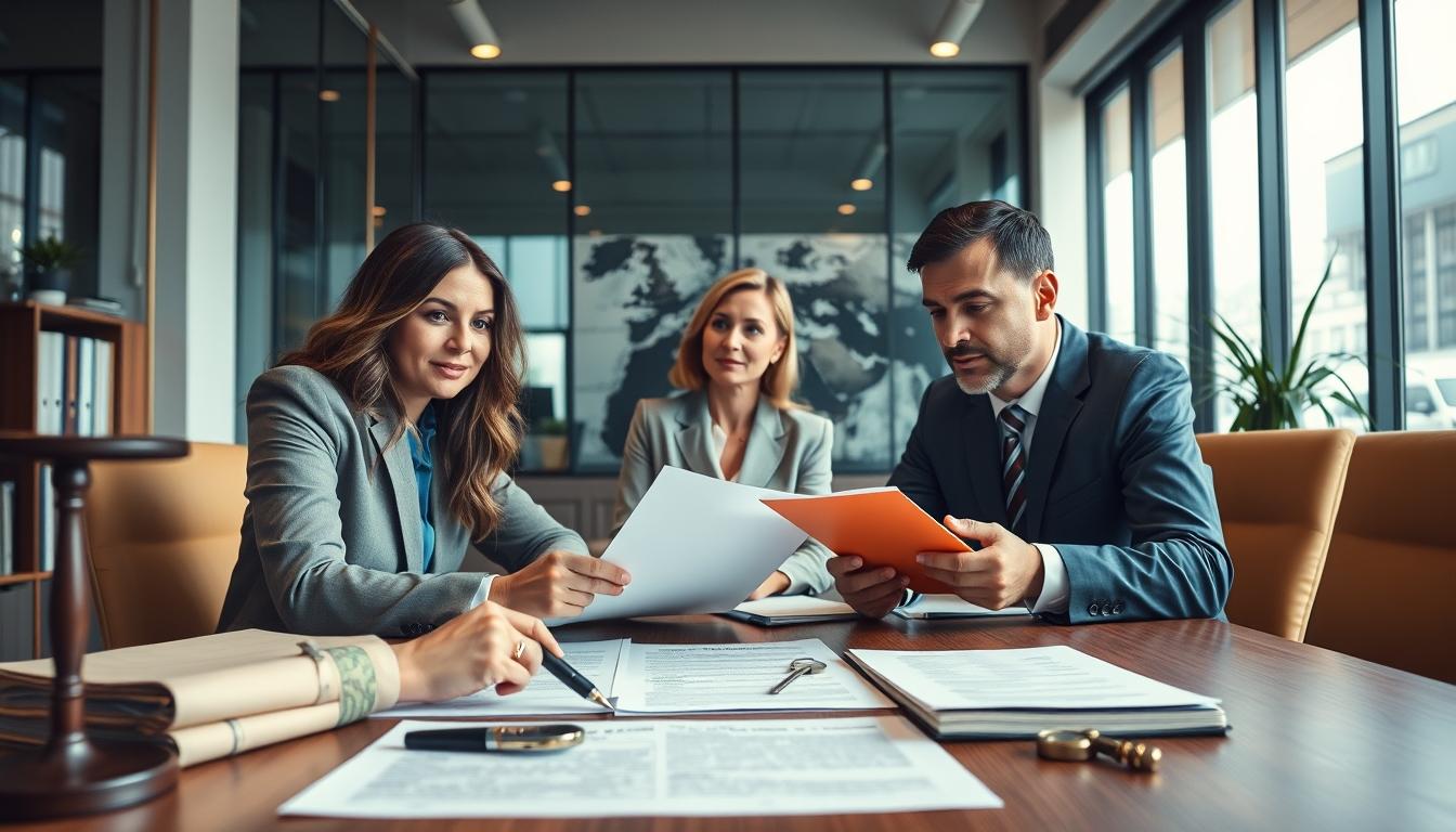 Property ownership transfer documents and closing confirmation